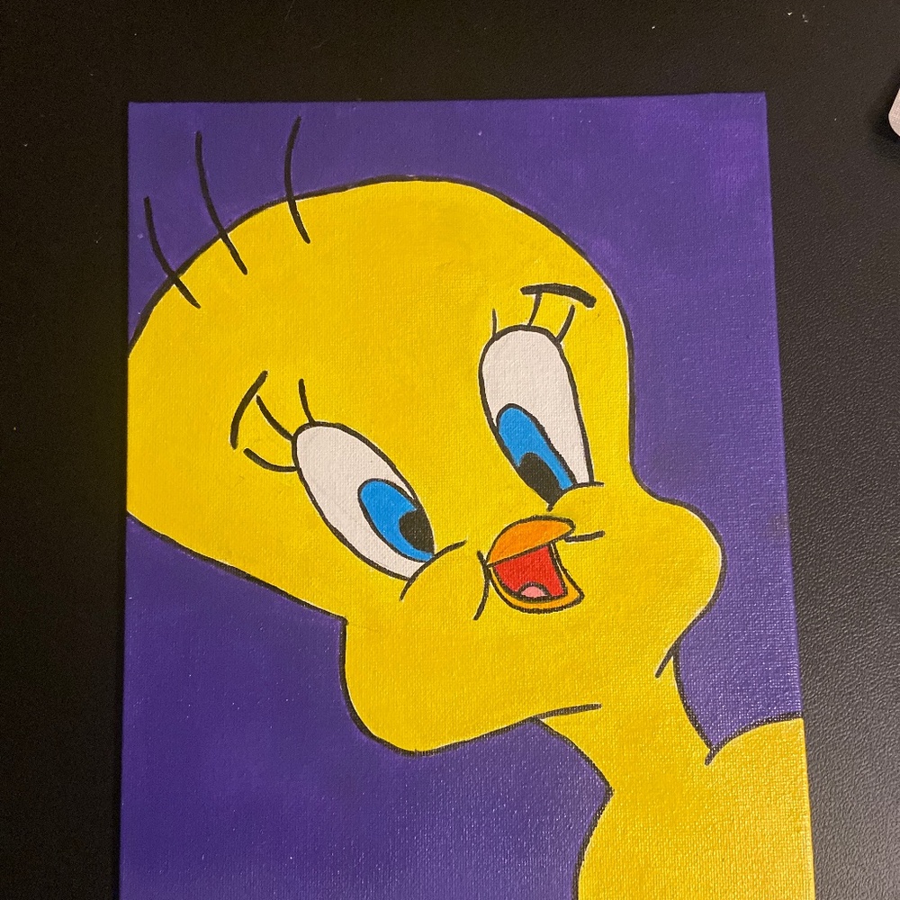 Looney tunes painting